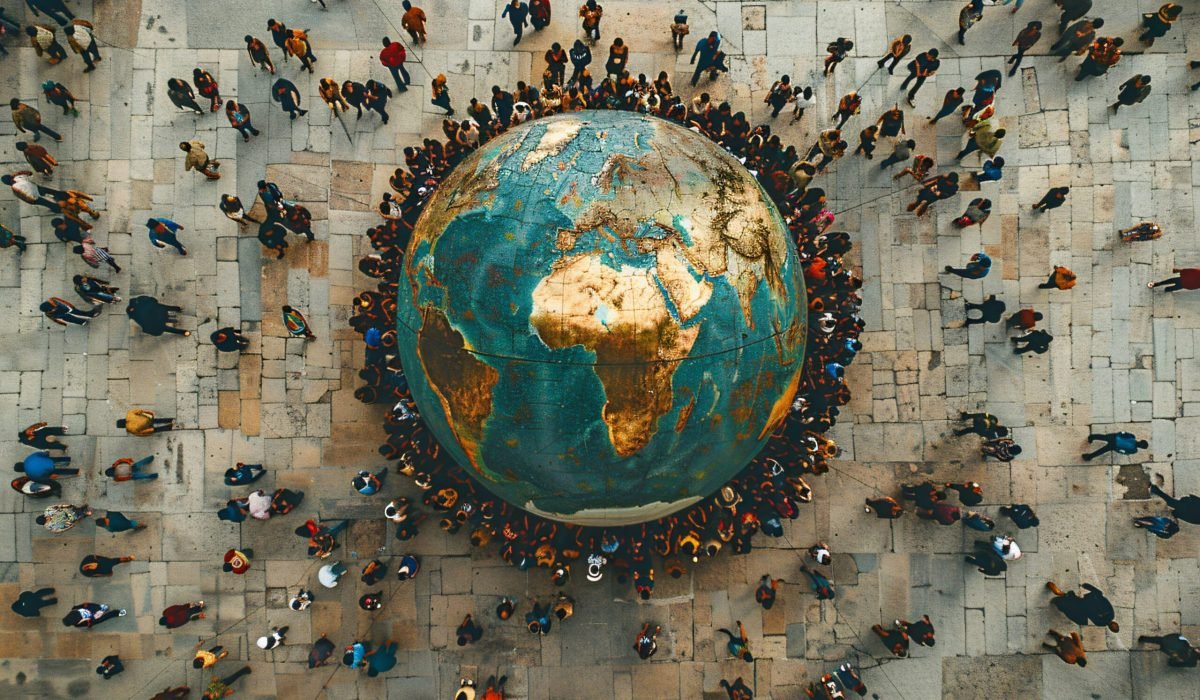 people-celebrating-world-population-day